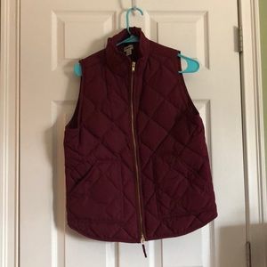Quilted Vest by J Crew